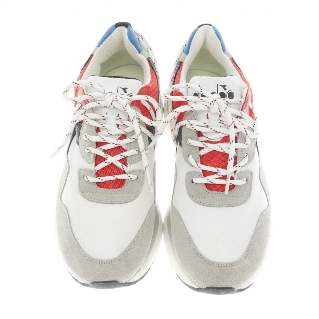 【中古】ディアドラ ヘリテージ Diadora HERITAGE N9000 TXS スニーカー グレーxホワイトxレッド【サイズ27cm】【メンズ】