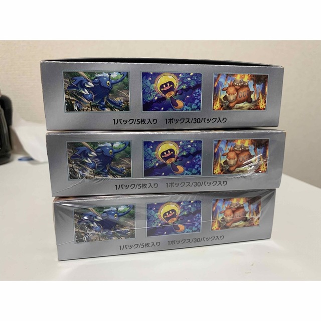 ポケモン(ポケモン)のポケモンカード　クレイバースト3BOX スノーハザード1BOX   エンタメ/ホビーのトレーディングカード(Box/デッキ/パック)の商品写真