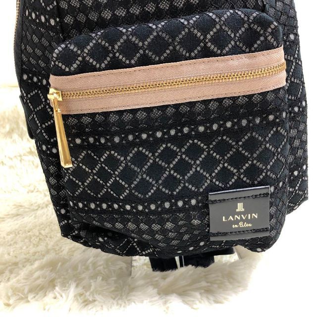 LANVIN en Bleu - 極美品 ランバンオンブルー トロカデロダリア LANVIN en Bleu - 極美品 ランバンオンブルー トロカデロダリア