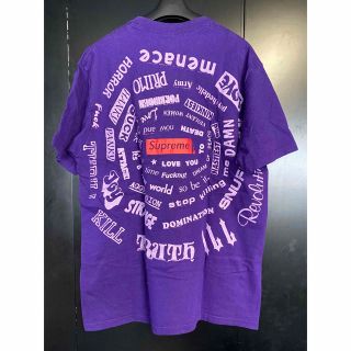 シュプリーム(Supreme)の希少 Supreme スパイラルTシャツ　サイズL USA製　正規品(Tシャツ/カットソー(半袖/袖なし))