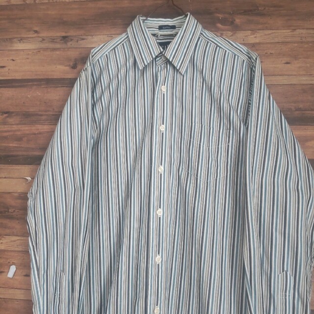 GAP - GAP OLDGAP ギャップ 90s マルチカラー ストライプシャツ GAP - GAP OLDGAP ギャップ 90s マルチカラー ストライプシャツ