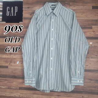 ギャップ(GAP)のGAP　OLDGAP　ギャップ 　90s マルチカラー ストライプシャツ(シャツ)