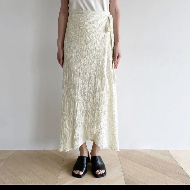 Searoomlynn シャーリングTwisty wrapスカート