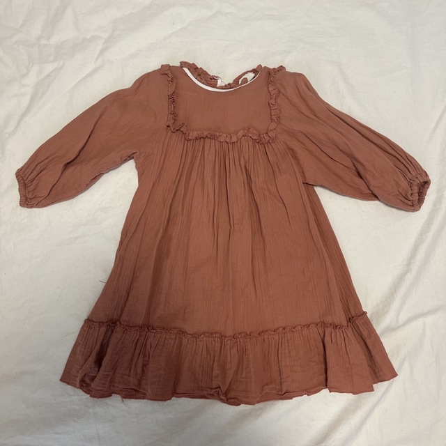 Caramel baby&child (キャラメルベビー&チャイルド)のliilu ワンピース　4Y キッズ/ベビー/マタニティのキッズ服女の子用(90cm~)(ワンピース)の商品写真