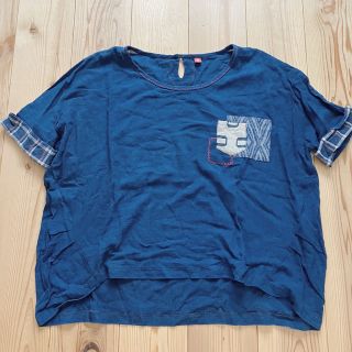 チャイハネ(チャイハネ)の青 カットソー(Tシャツ/カットソー(七分/長袖))