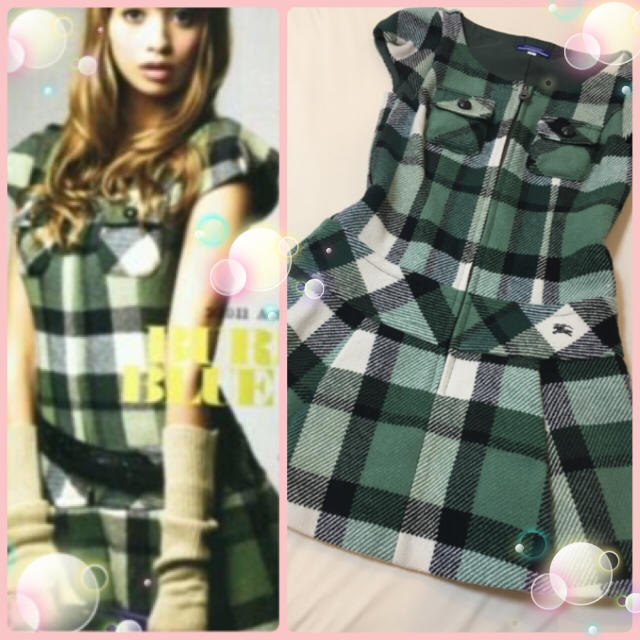 BURBERRY - トリンドル&ひなの着♡大人気バーバリー チェック BURBERRY - トリンドル&ひなの着♡大人気バーバリー チェック