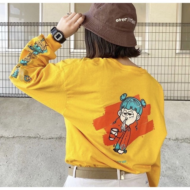 overprint × zerozero hero ロンT既に完売のデザインです