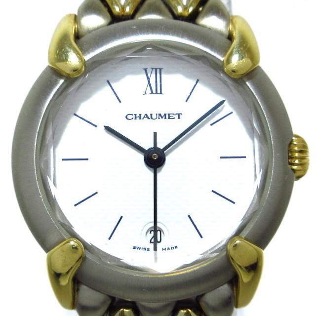あなたにおすすめの商品 CHAUMET - ショーメ 腕時計美品 グリフィス 白
