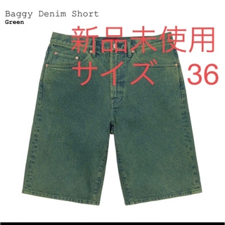 シュプリーム(Supreme)のsupreme baggy denim short 36(ショートパンツ)