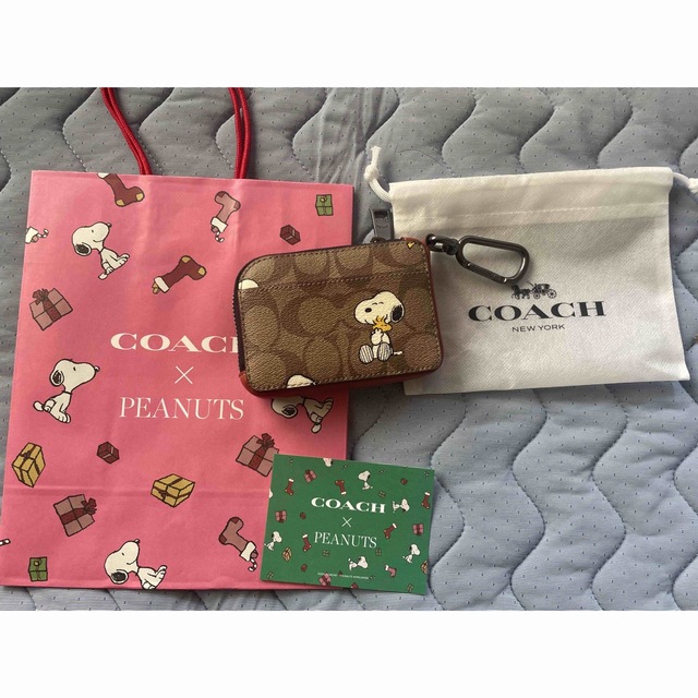 COACH　スヌーピー　キーケース