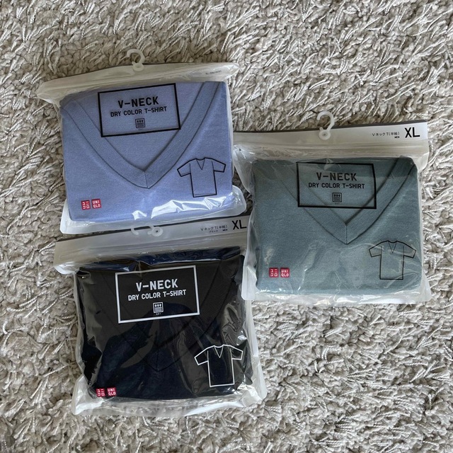 UNIQLO(ユニクロ)のユニクロTシャツ3枚セット メンズのトップス(Tシャツ/カットソー(半袖/袖なし))の商品写真