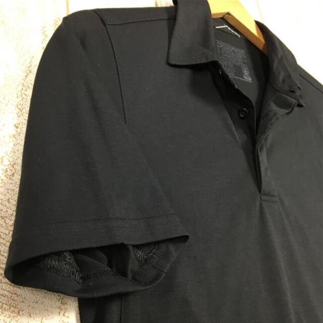 MENs XS  パタゴニア キャプリーン クール トレイル ポロ Capilene Cool Trail Polo ポロシャツ PATAGONIA 53160 BLK Black ブラック系