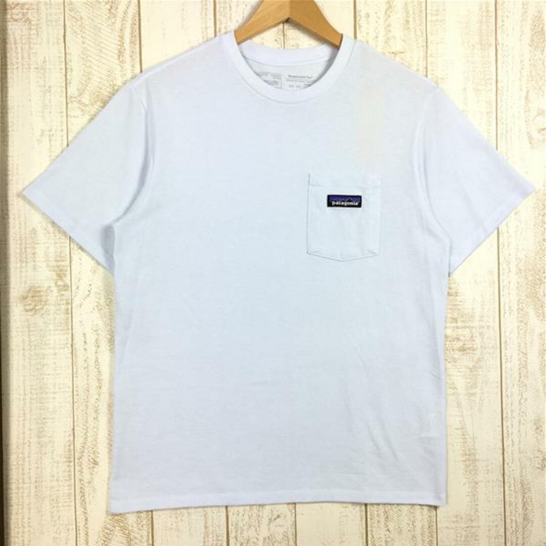 patagonia(パタゴニア)のMENs XS  パタゴニア P-6 ラベル ポケット レスポンシビリティー P-6 Label Pocket Responsibili Tee Tシャツ PATAGONIA 37406 WHI White ホワイト系 メンズのメンズ その他(その他)の商品写真