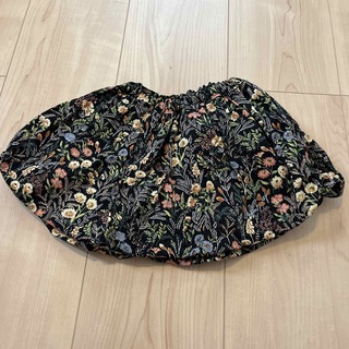 花柄　バルーンスカート　90cm(スカート)