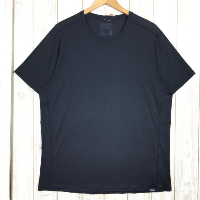 MENs XL  パタゴニア キャプリーン クール ライトウェイト シャツ Tシャツ PATAGONIA 45760 BLK Black ブラック系