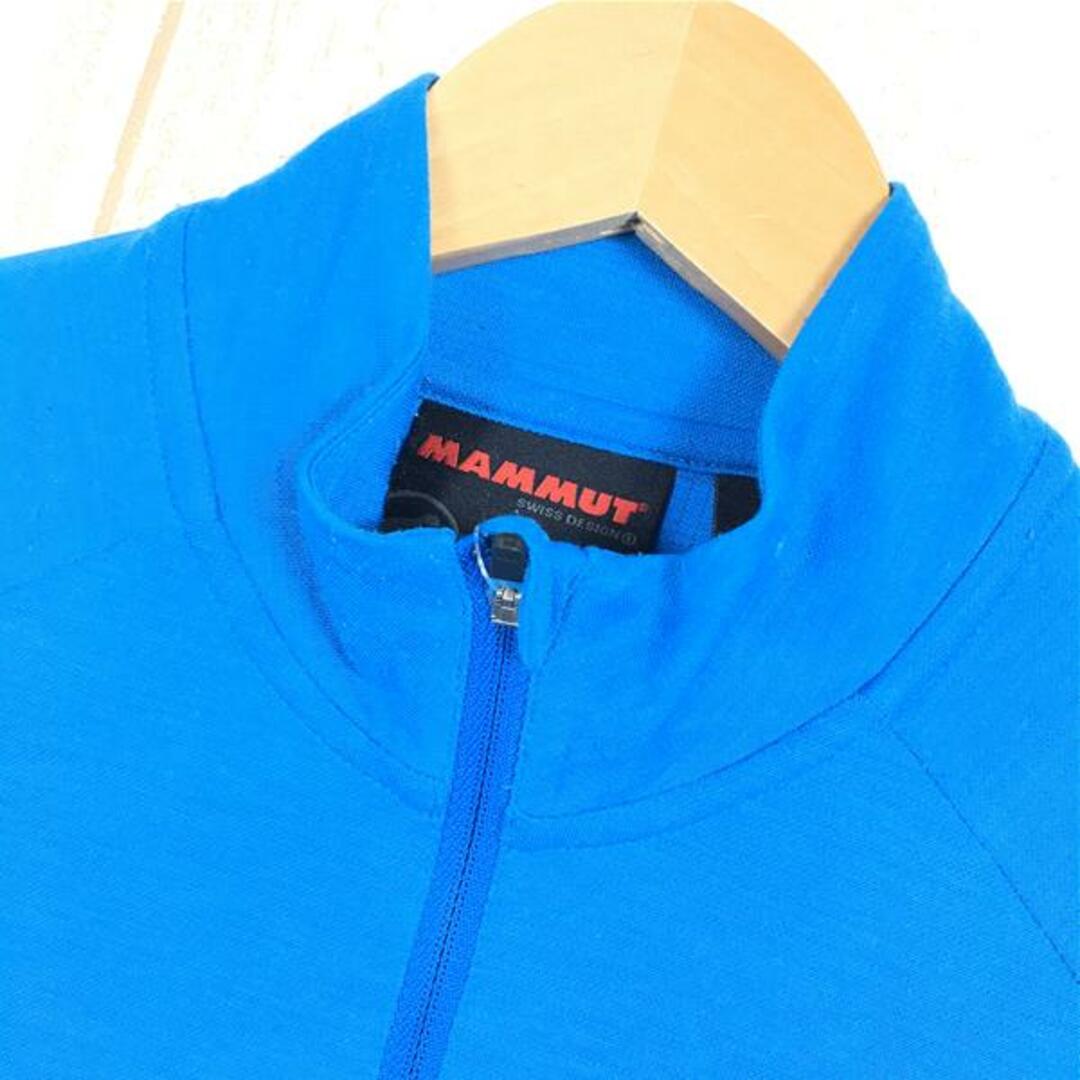 Mammut(マムート)のWOMENs S  マムート コンフォート ロングスリーブ ジップ シャツ Comfort Longsleeve Zip Shirts プリマロフト メリノウール ベースレイヤー MAMMUT 1041-05760 ブルー系 レディースのファッション小物(その他)の商品写真