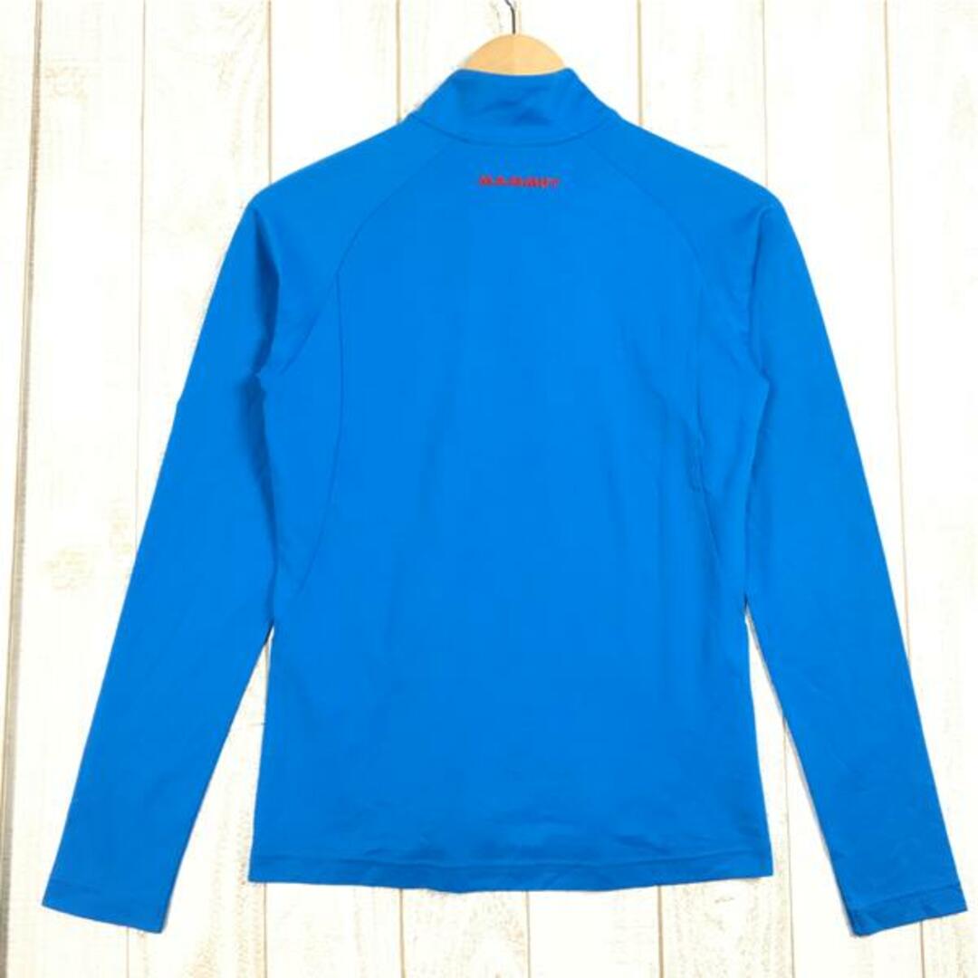 Mammut(マムート)のWOMENs S  マムート コンフォート ロングスリーブ ジップ シャツ Comfort Longsleeve Zip Shirts プリマロフト メリノウール ベースレイヤー MAMMUT 1041-05760 ブルー系 レディースのファッション小物(その他)の商品写真