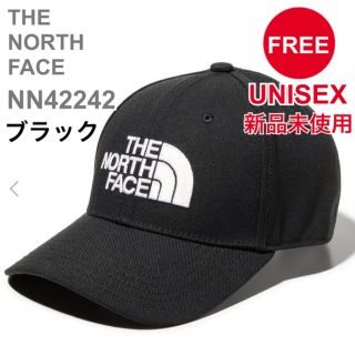 ザノースフェイス(THE NORTH FACE)のノースフェイス  ロゴ　キャップ  ブラック　黒　新品　 NN42242(キャップ)