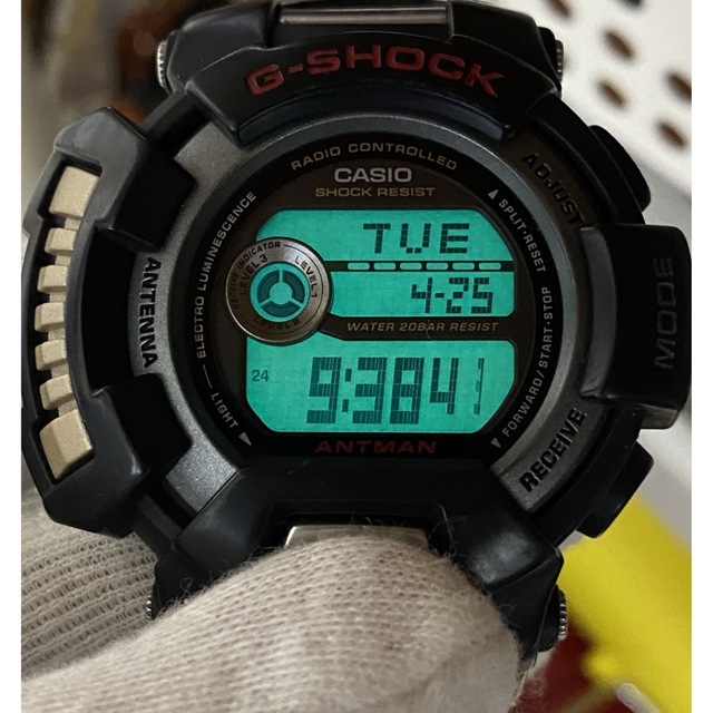 G-SHOCK/電波時計/デカG/ANTMAN/ビンテージ/GW-100/良品