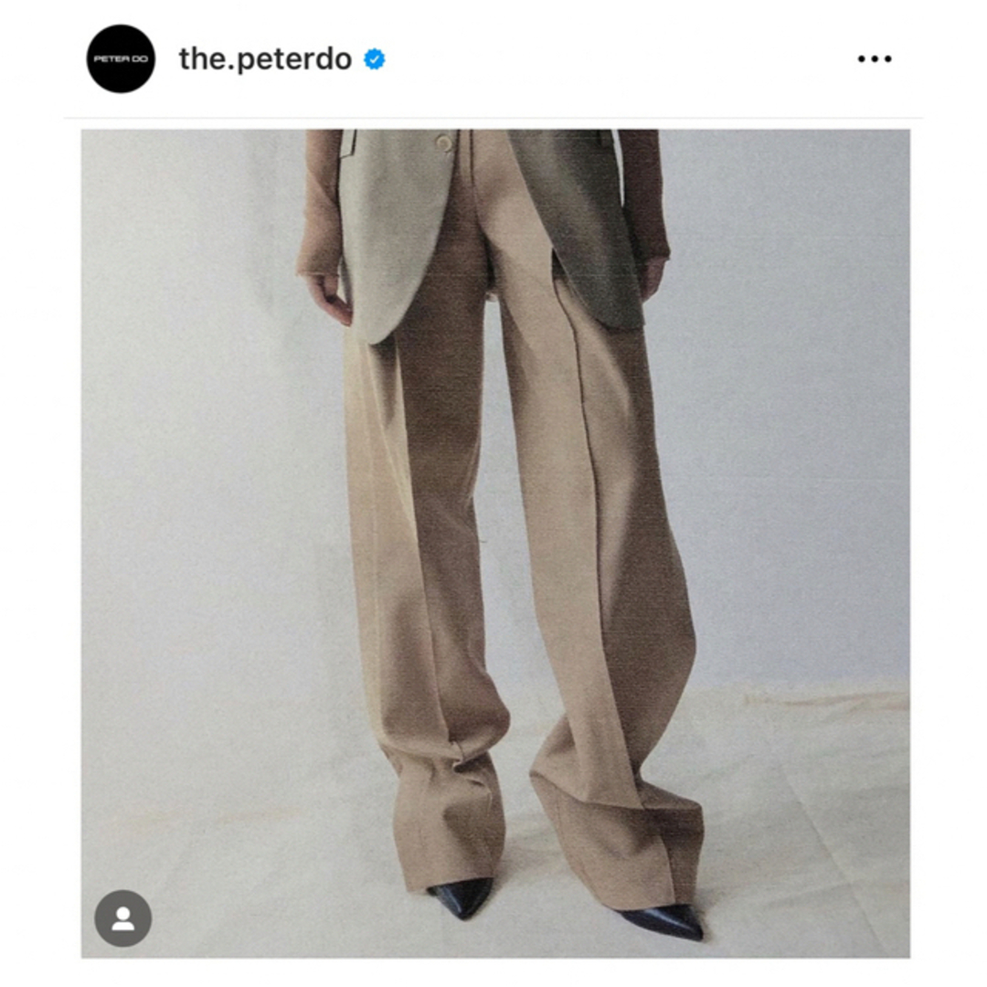 celine(セリーヌ)のPeter do side pleated パンツ レディースのパンツ(カジュアルパンツ)の商品写真