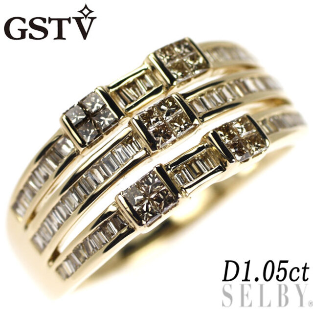 GSTV K18YG ダイヤモンド リング 1.05ct | viratindustries.com