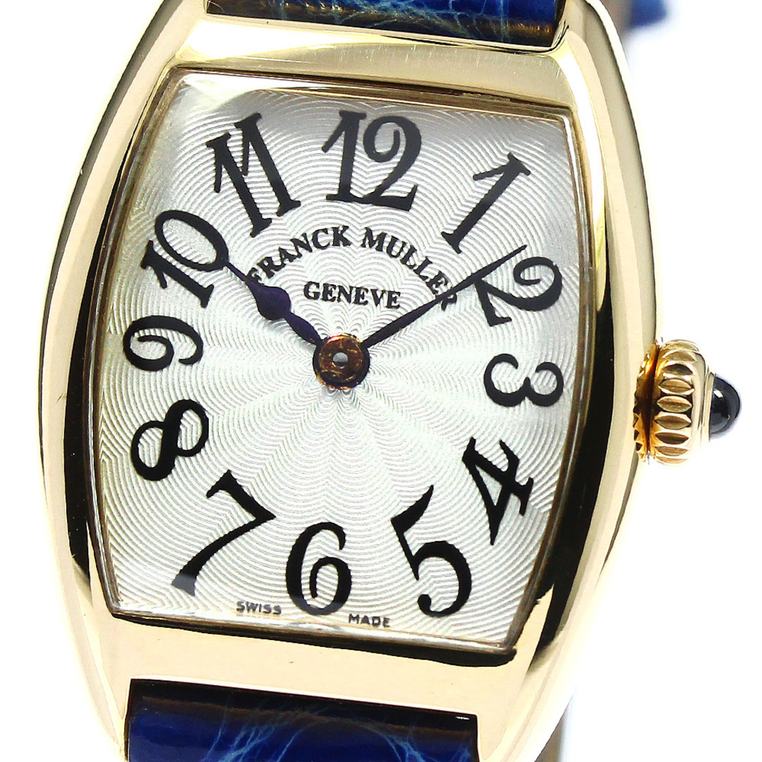 FRANCK MULLER(フランクミュラー)のフランクミュラー FRANCK MULLER 2251QZ トノーカーベックス インターミディエ K18YG クォーツ レディース 箱・保証書付き_746597【ev15】 レディースのファッション小物(腕時計)の商品写真