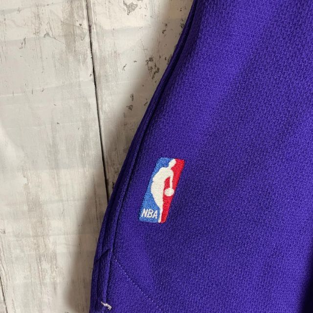 レトロデザイン☆レイカーズ☆】ナイキ NBA刺繍 ウォームアップ T
