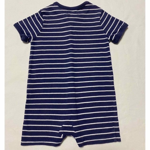 POLO RALPH LAUREN(ポロラルフローレン)のPOLO RALPH LAURENショートオールとポロシャツのセット キッズ/ベビー/マタニティのベビー服(~85cm)(カバーオール)の商品写真