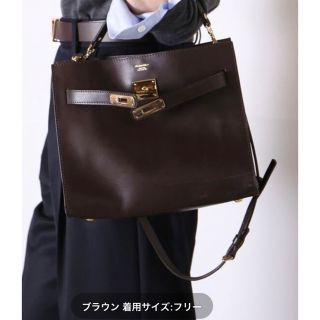 ドゥーズィエムクラス(DEUXIEME CLASSE)の★専用です✭MUSE購入SITA PARANTICA 金具付きレザーバッグ(ハンドバッグ)