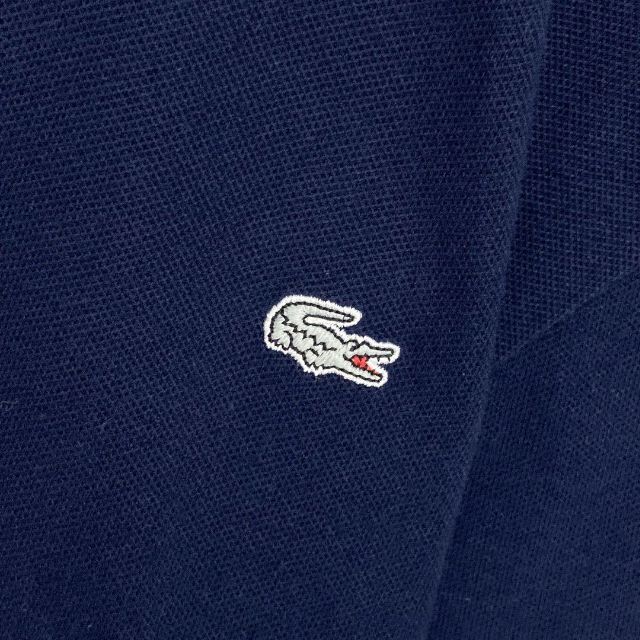 LACOSTE - 【激レア】美品 ラコステ 銀ワニ レアワニ ロゴ刺繍 半袖