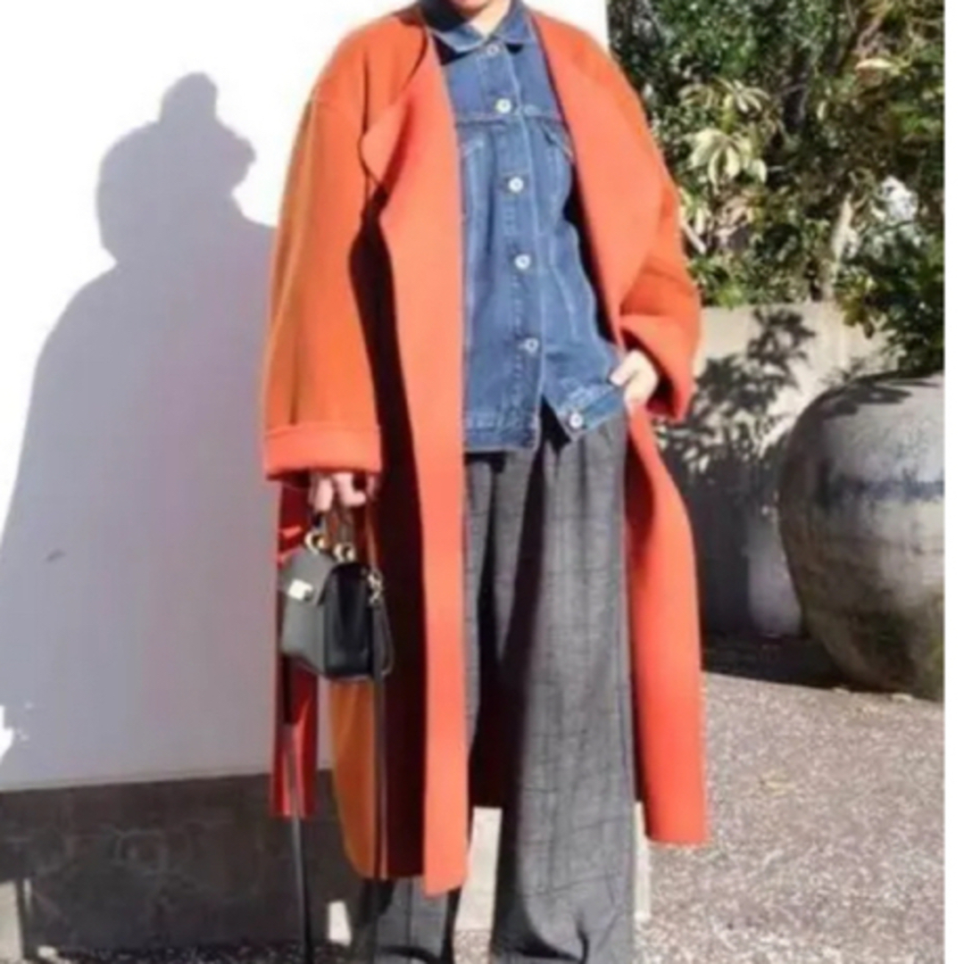 6ROKU REVER SEWING GOWN COATリバーコート - ロングコート