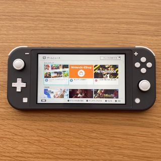 ニンテンドースイッチ(Nintendo Switch)のNintendo Switch Lite 本体 グレー(携帯用ゲーム機本体)