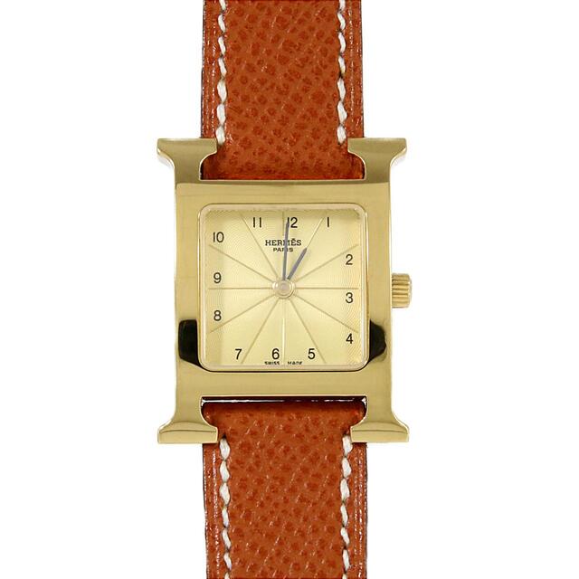 超爆安 Hermes クォーツ GP HH1.201 GP Hウォッチ エルメス - 腕時計