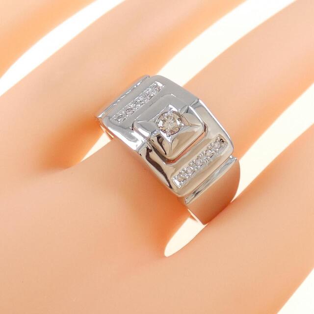 【新品】PT ダイヤモンド リング 0.16CT レディースのアクセサリー(リング(指輪))の商品写真