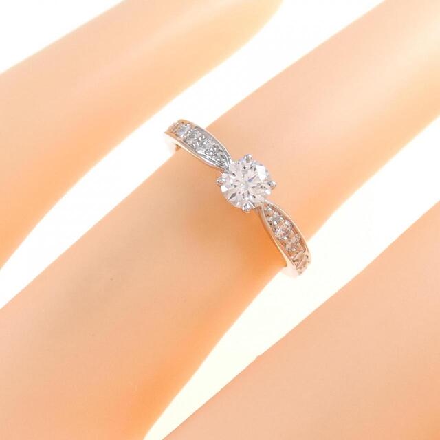 Tiffany & Co. - ティファニー ハーモニー リング 0.22CT G VVS2 3EXT