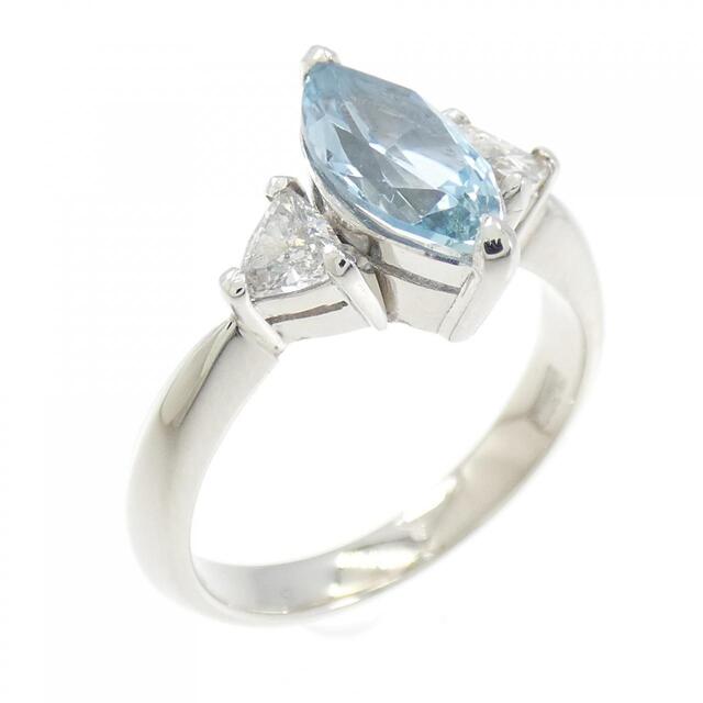 PT アクアマリン リング 0.93CT | フリマアプリ ラクマ
