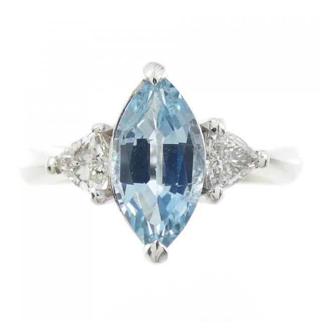 PT アクアマリン リング 0.93CT
