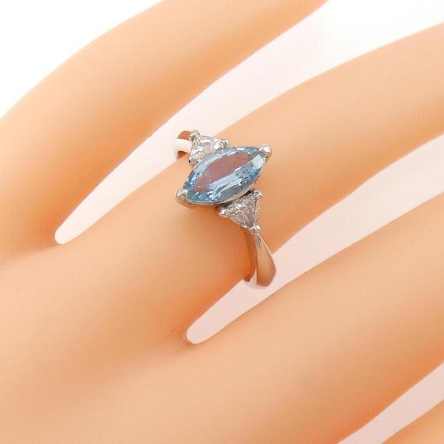 PT アクアマリン リング 0.93CT