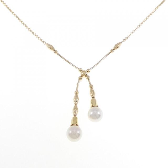 値頃 K18YG アコヤパール ネックレス ネックレス - electmcshane.com