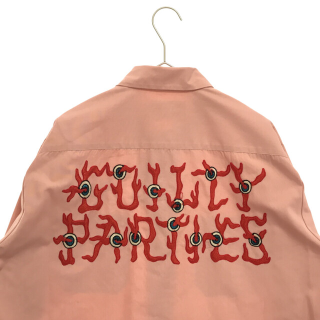 WACKO MARIA ワコマリア 17AW WORK SHIRT PUSSY KILLER バック刺繍長袖