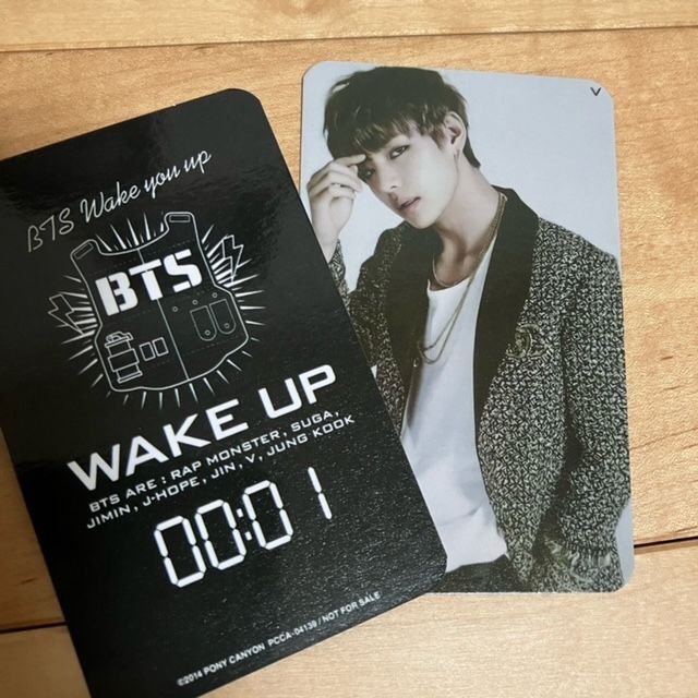 BTS WAKE UP トレカ ジン