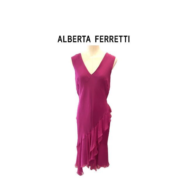 178665 ALBERTA FERRETTI アルベルタ フェレッティ ドレス 沸騰