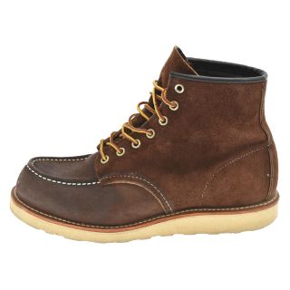 レッドウィング(REDWING)のRED WING レッド ウイング 8878 CLASSIC MOC TOE 6インチ スエードブーツ ブラウン US7 1/2/25.5cm(ブーツ)