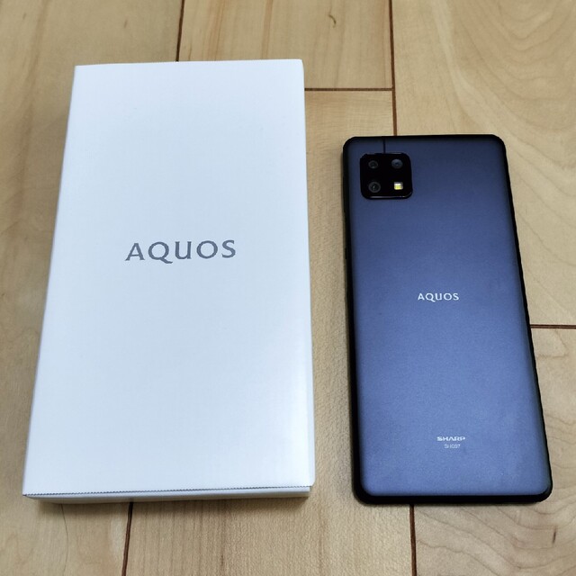SHARP AQUOS sense6s SHG07 ブラック 【保存版】 vivacf.net