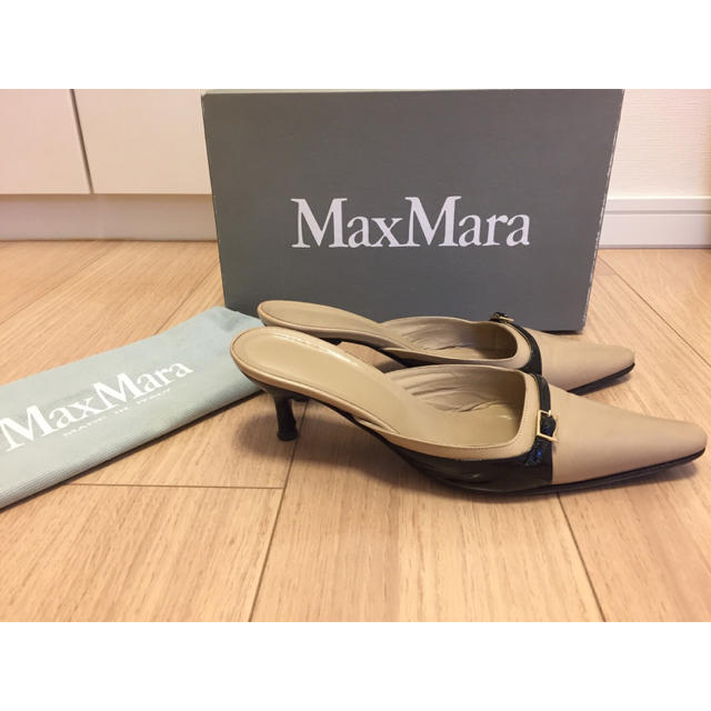 Max Mara(マックスマーラ)の美品マックスマーラパンプス37 1/2 レディースの靴/シューズ(ハイヒール/パンプス)の商品写真