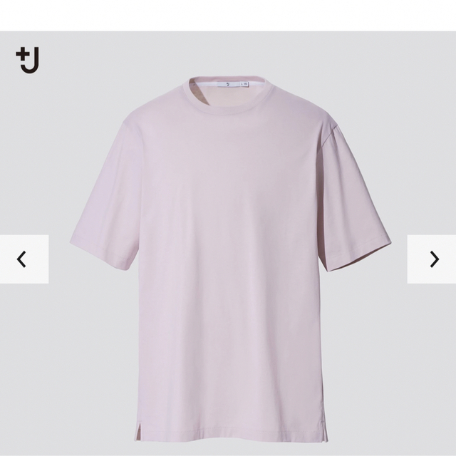 Jil Sander(ジルサンダー)のユニクロ☆ メンズ スーピマコットン 半袖シャツ ピンク メンズのトップス(Tシャツ/カットソー(半袖/袖なし))の商品写真