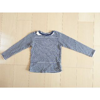 ビケット(Biquette)の120　長袖　ボーダー　秋　春　保育園　キムラタン(Tシャツ/カットソー)