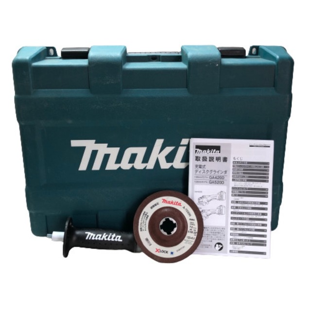 Makita(マキタ)の◇◇MAKITA マキタ ディスクグラインダー ケース付 コードレス式 125mm 18v GA520D グリーン その他のその他(その他)の商品写真