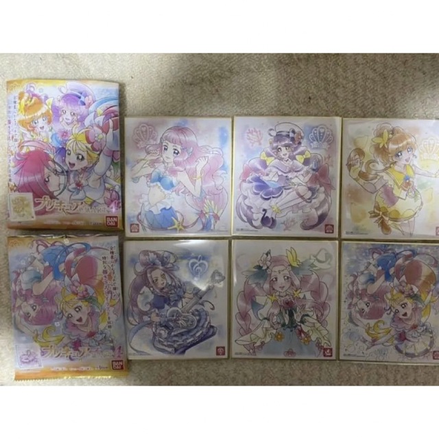 プリキュア色紙ART4 レアキュアサマー&ローラ付き　全6種類セット　新品