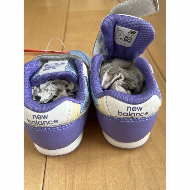 New Balance(ニューバランス)の【新品】未使用品　ニューバランス　スニーカー12㎝ キッズ/ベビー/マタニティのベビー靴/シューズ(~14cm)(スニーカー)の商品写真